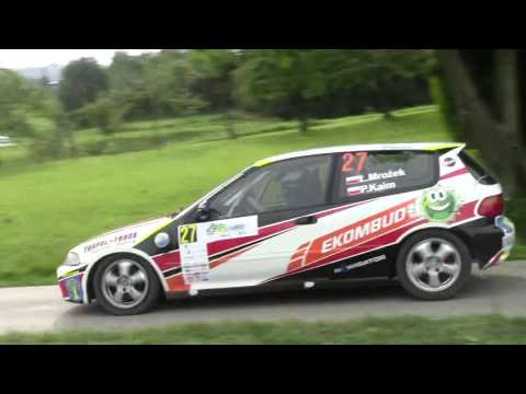 62 Rajd Wisły 2016 - Łukasz Mrożek / Paweł Kaim - Honda Civic VTi