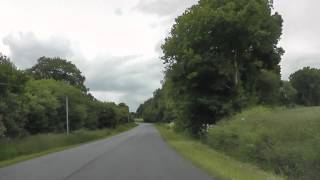 preview picture of video 'Driving Along The D88 Between Plounévez-Moëdec & Plouaret, Côtes d'Armor, Brittany, France'