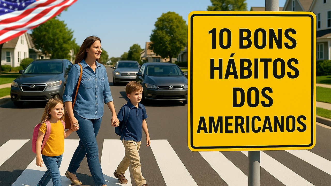 10 HÁBITOS QUE BRASILEIROS PODIAM COPIAR DOS EUA