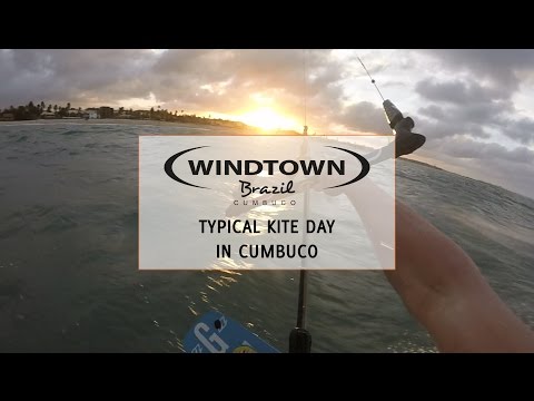 Typical kitesurf day in Cumbuco - Windtown Beach Hotel ☀
