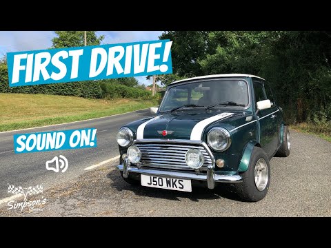FIRST DRIVE 1380cc FastRoad - Classic Mini John Cooper Conversion JCW  **Sound ON**