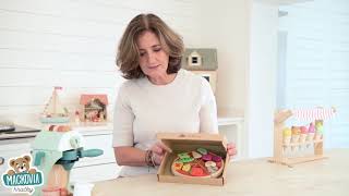 Drevená Pizza Party Tender Leaf Toys
