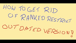 How to get rid of ranked restriction in League of Legends