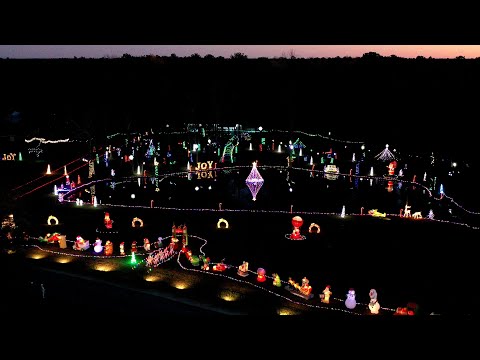 Smith Grove Light Show - Dinwiddie, Virginia