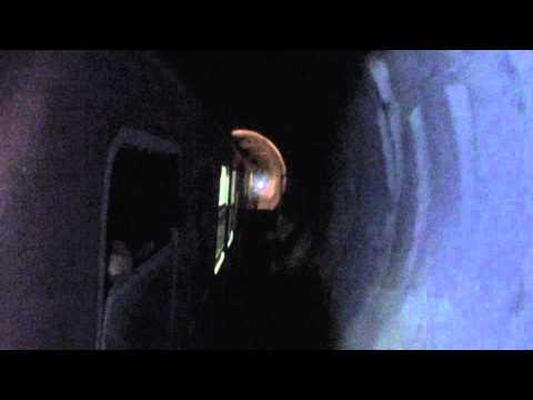 Plecarea din Mestecanis si intrarea in tunelul 2 ( video vagon view cu lanterna) - 01.06.2015