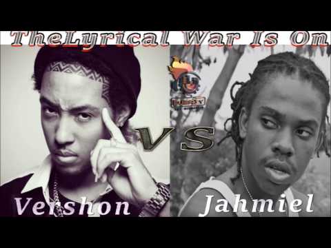 Vershon Vs Jahmiel 2017 (The  Lyrical War is On)  Mix by Djeasy