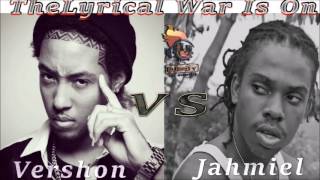 Vershon Vs Jahmiel 2017 (The  Lyrical War is On)  Mix by Djeasy