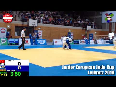 -44 kg Quarter-Final -  SAYMA, Gamze (TUR) vs. HAJIYEVA, Aygun (AZE)