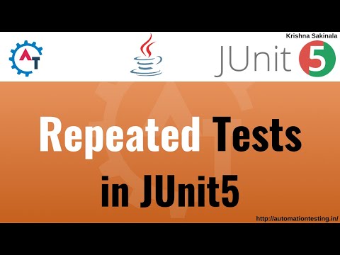 9. JUnit5 Basics - Repeated Test Annotation in JUnit 5 | @RepeatedTest | What is Repeated Annotation