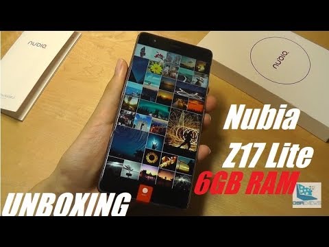 Unboxing: ZTE Nubia Z17 Lite, Bezel-less $160 Phone, 6GB RAM