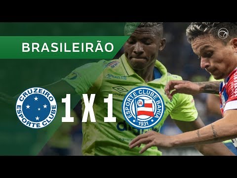 CRUZEIRO 1 X 1 BAHIA - GOLS - 03/11 - CAMPEONATO BRASILEIRO 2019