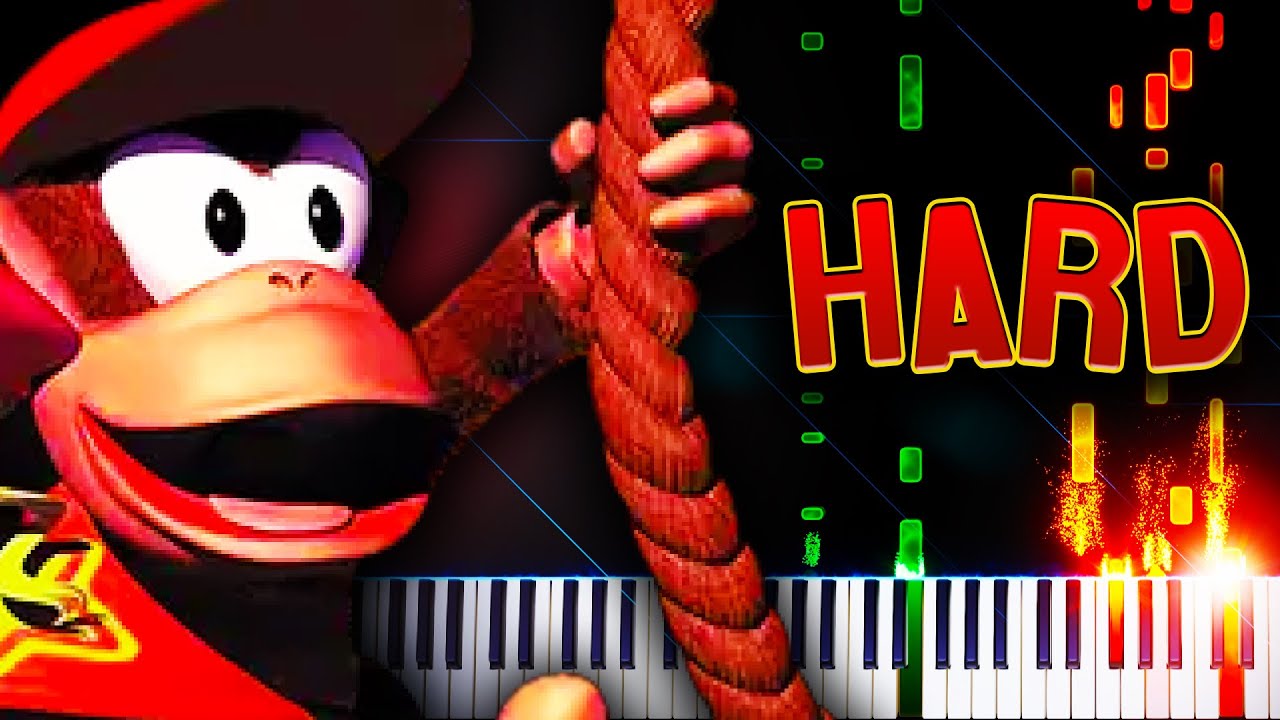 Jib Jig (from Donkey Kong Country 2) - Piano Tutorial