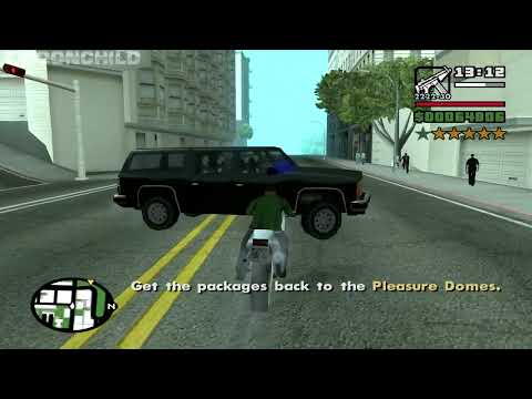 T-Bone Mendez with a 5 Star Wanted Level - Syndicate mission 3 - GTA San Andreas
