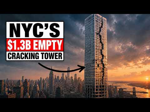 Inside NYC's $1.3B Empty Cracking Skyscraper