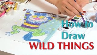 Wild Things Drawing - Great Artist Mom