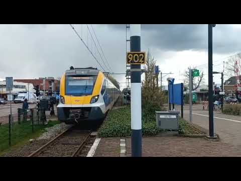 Caf and Sng passing Den Dolder at high speed