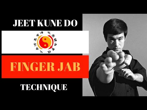 Jeet Kune Do Technique - JKD Finger Jab