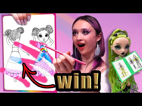 WIN JE EIGEN JURK ONTWERP!! | Rainbow High Fantastic Fashion