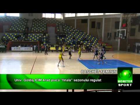 Univ. Goldiş ICIM Arad joacă finala sezonului regulat