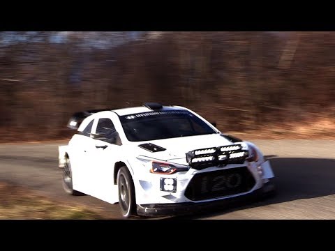 Tests Day 2 - Sebastien Loeb - Rallye Monte Carlo 2019 - i20 WRC [HD]