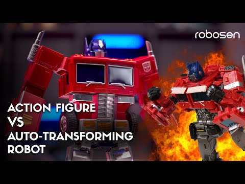 Robosen Elite Optimus Prime REVIEW! Stop Motion Prime VS AN ACTUAL FUNCTIONING ROBOT