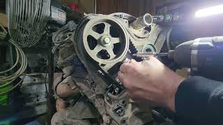 How to remove and reinstall cam position sensor and crank position sensor Toyota 3.4 5vzfe