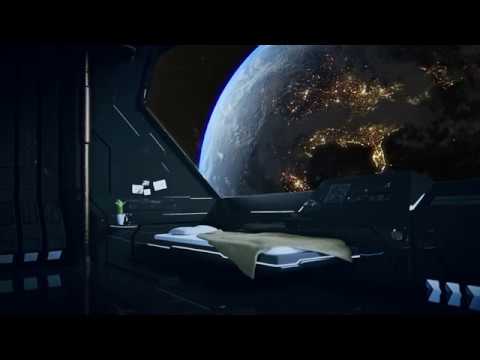 Orbiting earth - Bedroom Sleeping Quarters | White Noise Sounds for Studying
