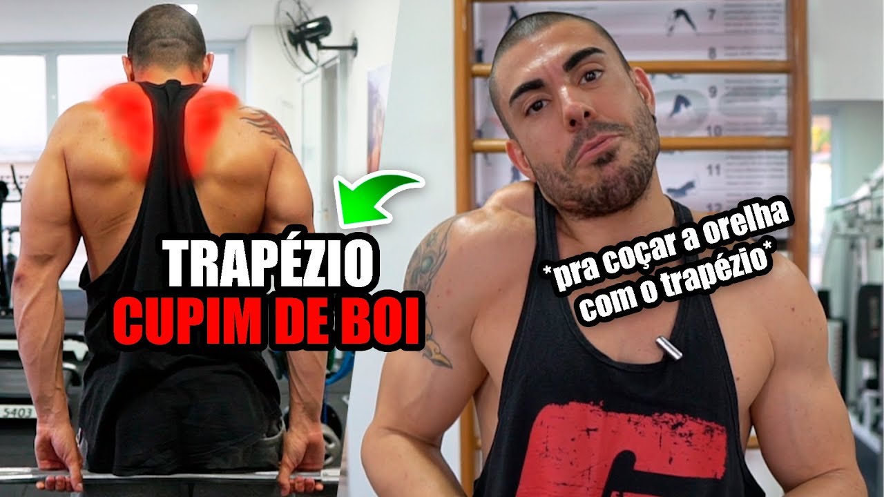 Treino de trapezio *cupim de boi* 🐮