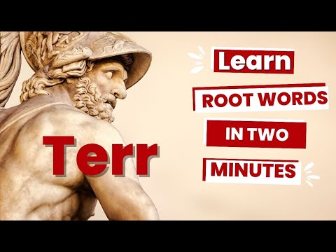Root Words Made Easy "TERR" | Fun English Vocabulary Lesson