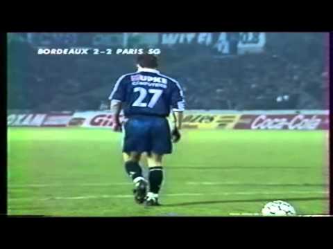 Bordeaux 5 - 3 Paris SG (16-11-1996) Division 1