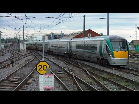 22000 Class Intercity number 22337 arriving at Connolly Station