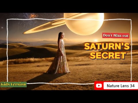 Saturn's Enchanting Beauty - kids version