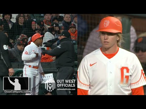 Ejection 006 - Richardson Ejected After Giants Steal in Blowout Game, Nakken is 1st Woman to Coach