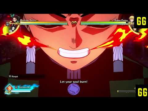 TANJIRO FIRE GOD DANCE 100% COMBO GUIDE Demon Slayer Hinokami Chronicles #demonslayer