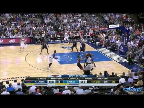Monta Ellis 32pts-8ast vs Hawks (2013.10.30) - First Game as a Mavs
