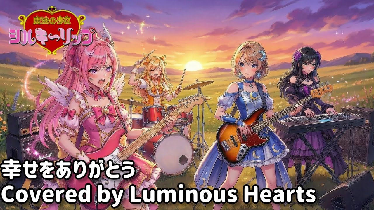 【感動 バラード】幸せをありがとう - 魔法の少女シルキーリップ 女性AIが歌ってみた