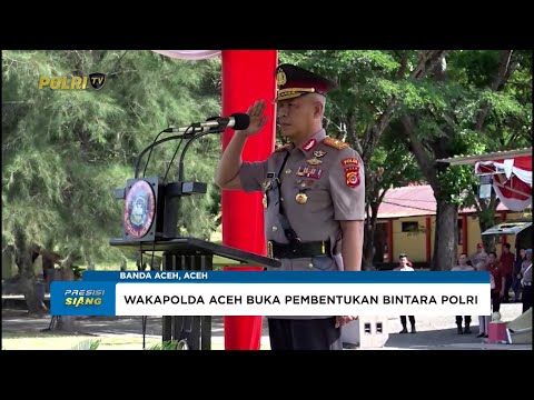 WAKAPOLDA ACEH PIMPIN PEMBUKAAN PENDIDIKAN BINTARA POLRI 2025