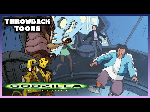 Defeating The Tachyons | Godzilla®: The Series | Throwback Toons