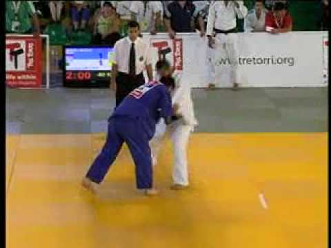 Judo Tre Torri 2009 - Gasiev RUS - ALG Bouyakoub -90kg male