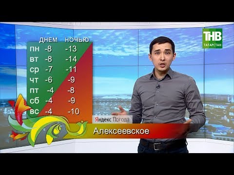 Алексеевское: история и погода. 100 лет ТАССР. Здравствуйте | ТНВ