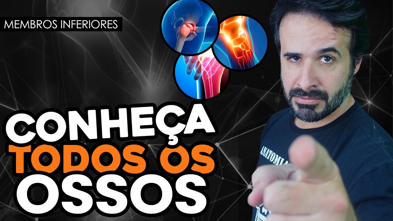 MEMBROS INFERIORES: CONHEÇA TODOS OS OSSOS.
