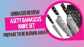Discover the Ultimate Cutting Power! ASETY Damascus Knife Review The Game Changer in Your Kitchen!