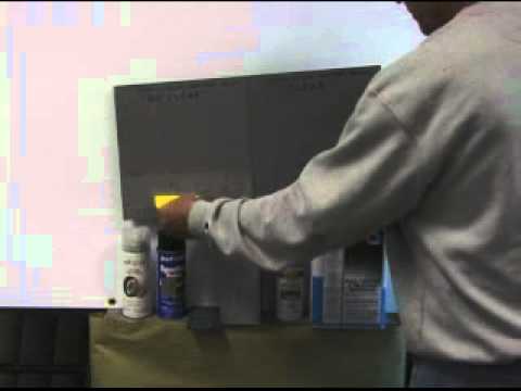 Stan's Dupli-Color Spatter Paint Test