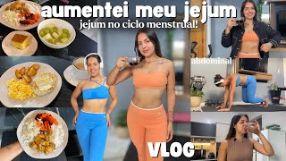Jejum de 18h, COMO FAZER JEJUM NO PERÍODO MENSTRUAL? Emagreço comendo carboidratos? Jejum na PRÁTICA