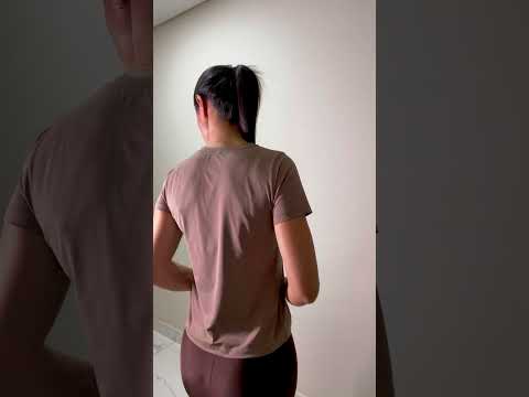 CAMISETA EVANNA MARROM #fitness #musculação #look #cambe #paraná