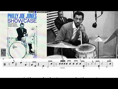 Philly Joe Jones - Julia [Drum Transcription] Philly Joe Jones - Showcase