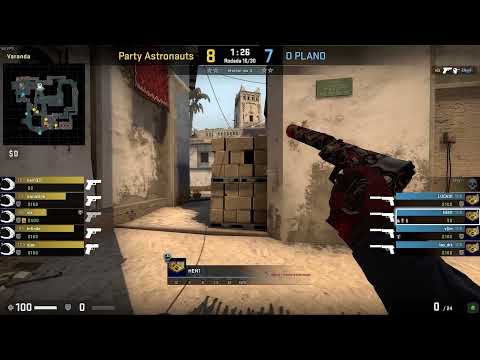 Pov HEN1 (29/11) CS GO DEMO - MIRAGE - 13 O PLANO VS 16 PARTY ASTRONAUTS (DreamHack Open 02/07/2021)