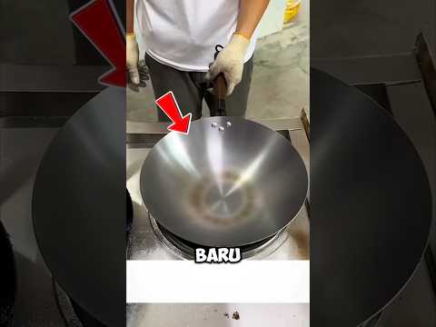 alasan wajan baru gak boleh langsung dipakai masak