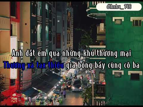 [Beat] Lux - Đó chỉ là thành phố của anh karaoke| Beat chuẩn| dthnhu_146