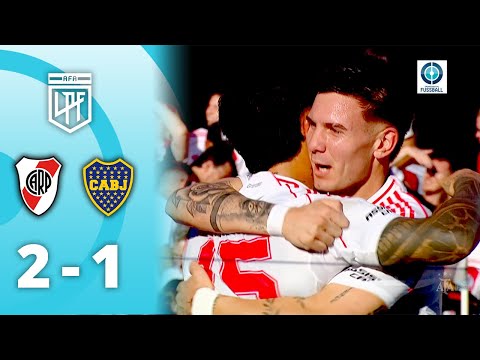 17-jähriger Mastantuono mit Traumtor! River siegt im Superclásico | River Plate - Boca Juniors